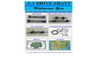 A1Driveshaft.com(Rack & Pinions) Screenshot