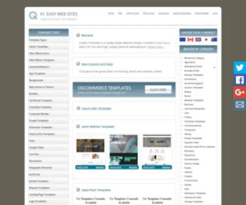 A1Easywebsites.com(A1 Easy Websites) Screenshot