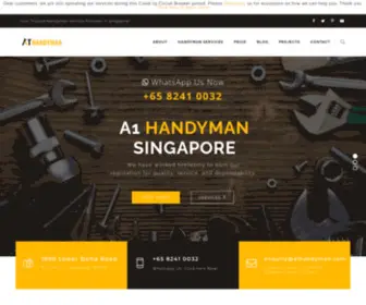 A1Handyman.com(Best Rated Affordable Handyman Service in Singapore) Screenshot