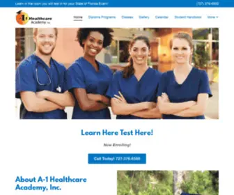 A1Healthcareacademy.com(A1Healthcareacademy) Screenshot