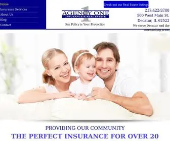 A1Insurance.com(Agency One Insurance & Real Estate Insurance) Screenshot