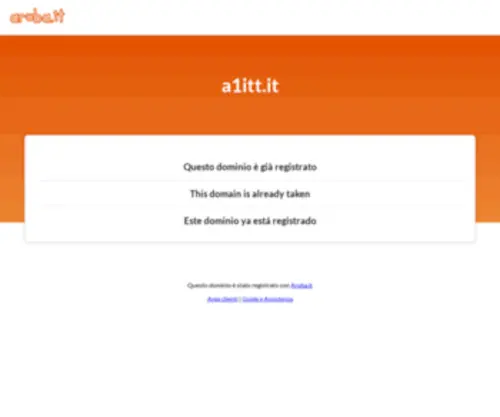 A1ITT.it(A1 ITT Digital Strategist and Information Technology) Screenshot