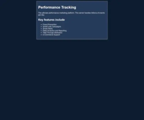 A1JKGHTRK.com(Performance Marketing Platform) Screenshot