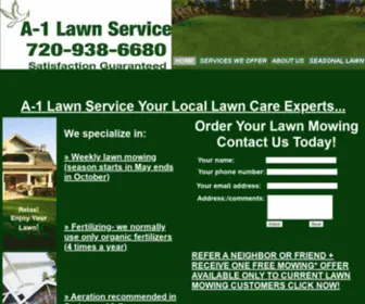 A1Lawnservice.com(A-1 Lawn Service) Screenshot