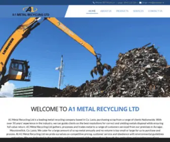 A1Metalrecyclingireland.ie(A1 Metal Recycling Ltd) Screenshot