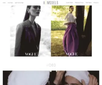 A1Models.net(A1 MODELS) Screenshot