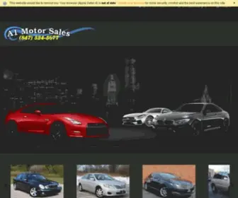 A1Motorsale.com Screenshot