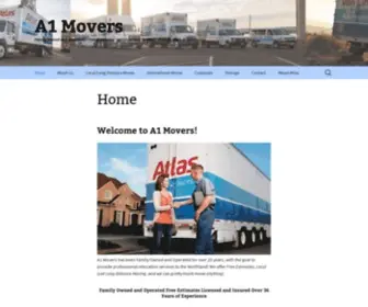 A1Movers.org(Free Estimates) Screenshot