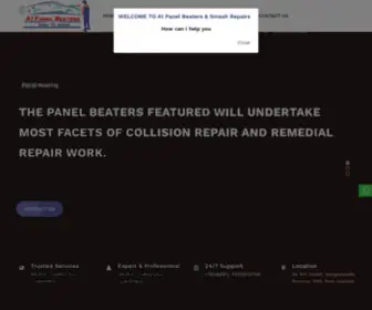 A1Panelbeaters.co.nz(A1 Panel Beaters & Smash Repairs) Screenshot
