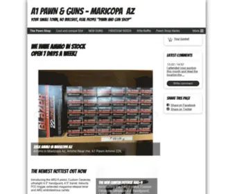 A1Pawnmaricopa.com(The Pawn Shop) Screenshot