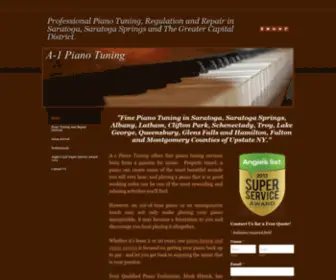 A1Pianotuningupstateny.com(Fine Piano Tuning and Repair in Upstate NY) Screenshot