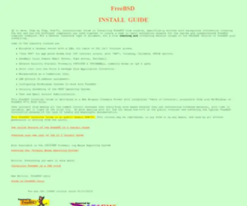 A1Poweruser.com(FreeBSD Stable Release Install Guide) Screenshot
