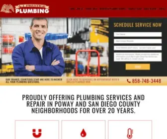 A1Prestigeplumbing.com(#1 Poway Plumber Servicing San Diego & North County Since 1989) Screenshot