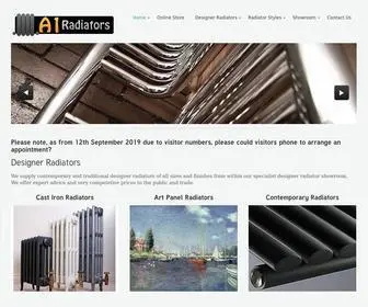 A1Radiators.co.uk(A1 Radiators) Screenshot