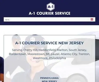 A1SJ.com(Courier Services New Jersey) Screenshot