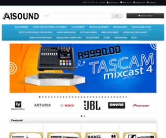 A1Sound.co.za(A1 Sound) Screenshot