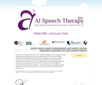 A1Speechtherapy.com(A1 Speech Therapy) Screenshot