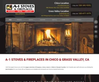 A1Stoves.com(1 Stoves Chimney and Awnings) Screenshot