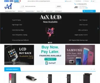 A1Techhub.com(Premium quality LCDs) Screenshot