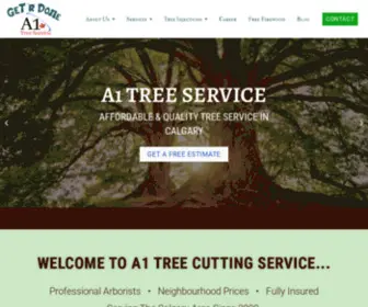 A1Treeservice.ca(A1 Tree Service) Screenshot