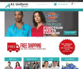 A1Uniformscrubs.com(电子竞技) Screenshot