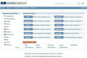 A1Webdirectory.org(Web Directory) Screenshot