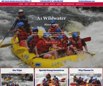 A1Wildwater.com(Since 1982) Screenshot