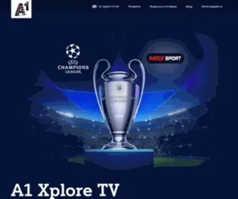 A1Xploretv.bg(A1 Xplore TV GO) Screenshot