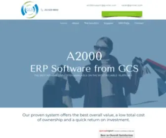 A2000Software.com(Enterprise Resource Planning for Fashion & Apparel) Screenshot