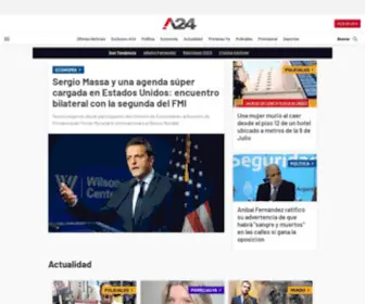 A24.com(Últimas Noticias de Argentina) Screenshot