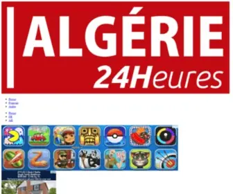 A24Heures.com(Accueil) Screenshot