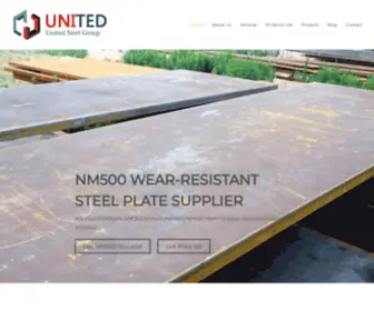 A283GRC-Steel-Plate.com(NM500 Steel stocklist Exporter) Screenshot