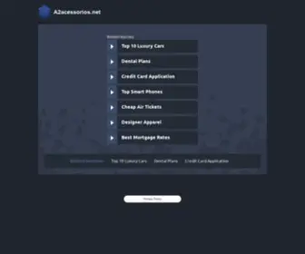 A2Acessorios.net(A2Acessorios) Screenshot