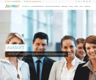 A2Asoft.com(Cheap MLM Software) Screenshot