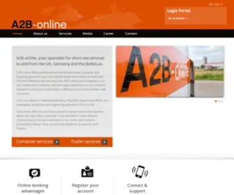 A2B-Online.com(A2B Online) Screenshot