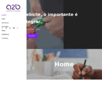 A2Bcomunicacao.com.br(Comunicação) Screenshot