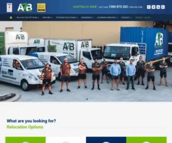 A2Bremovalsgroup.com.au(Removalists Perth) Screenshot