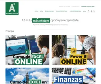 A2Capacitacion.com(El Mejor Curso de Excel en Guadalajara) Screenshot