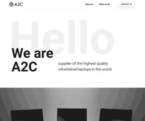 A2C.co.uk(Home) Screenshot