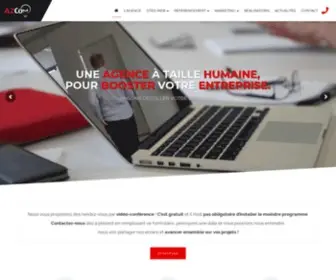 A2Com.be(Agence de publicité) Screenshot