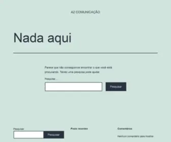 A2Comunicacao.com.br(A2 Shows) Screenshot