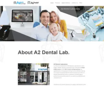 A2Dentallab.com.au(A2 Dental Laboratory) Screenshot