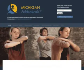 A2Feldenkrais.com(Ann Arbor Feldenkrais Method Classes and Individual Sessions) Screenshot