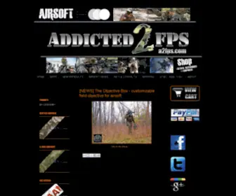 A2FPS.com(Airsoft Shop) Screenshot