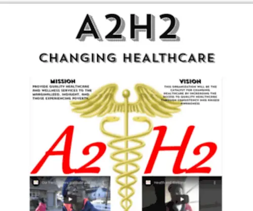 A2H2Hope.org(Changing-healthcare) Screenshot