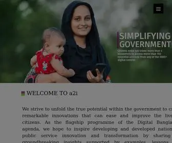 A2I.gov.bd(Home) Screenshot