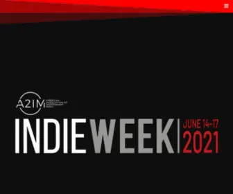 A2Imindieweek.org(A2IM Indie Week) Screenshot