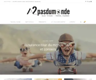 A2Pasdumonde.fr(Blog voyage) Screenshot