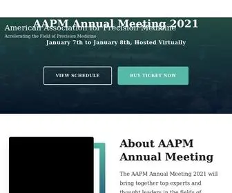 A2PM.org(Accelerating the Field of Precision Medicine) Screenshot