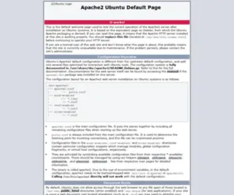 A2Pub.com(Apache2 Ubuntu Default Page) Screenshot